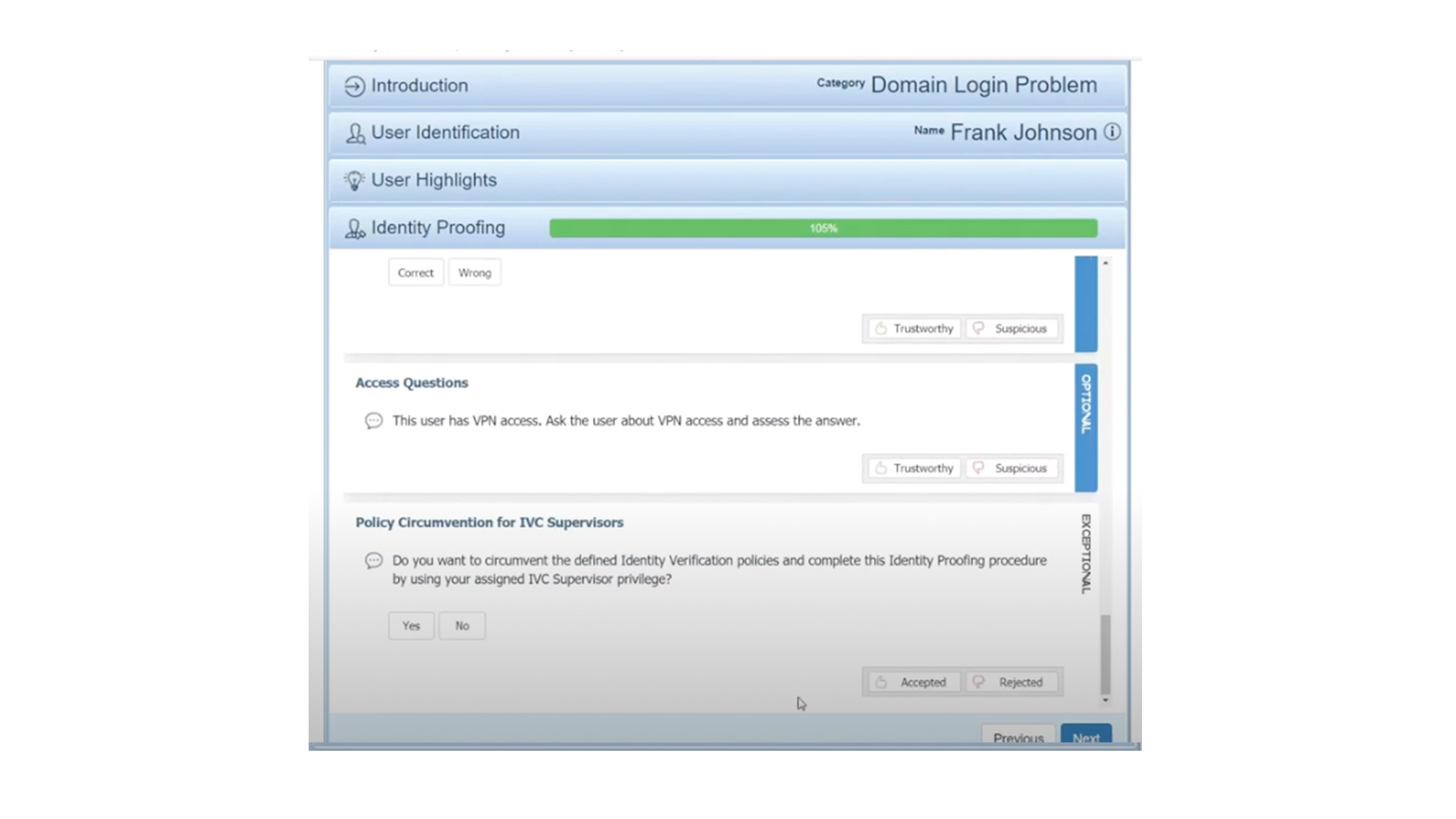 screenshot of FastPass IVM